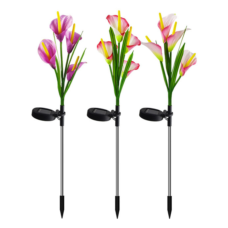 4 calla lilies