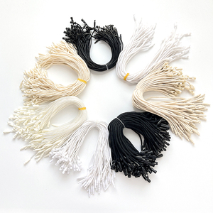 1000 unids/pack cuerda de etiqueta colgante común de Color negro para ropa para etiquetar cuerda de etiqueta colgante - Product Image 3