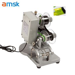 DY-8 Semi-automatic Manual Type Production Date Batch Number Pulse Thermal Ribbon Date Printing and <strong>Coding</strong> Machine - Product Image 2