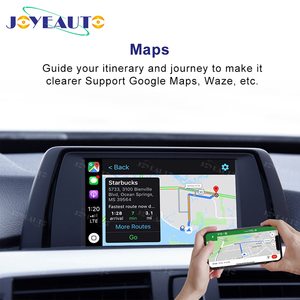 อะแดปเตอร์รถยนต์ไร้สาย F25 X3หลังการขาย GPS แดชบอร์ดง่ายติดตั้ง4K หน้าจอสัมผัส4K สำหรับแอนดรอยด์แอปเปิ้ลจีพีเอสนำทาง4K - Product Image 6
