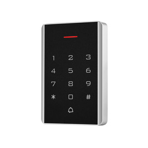 Controlador de acceso de puerta de sistema rfid independiente, 2000 usuarios de baja frecuencia, 12v, 125khz, wiegand, 26 teclado sin conexión - Product Image 1