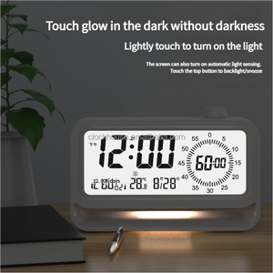 Rosa Farbe LCD-Anzeige Visual Timer Digital Study Timer Wecker für Kinder Manager Zeit mit Nacht lampen funktion - Product Image 2