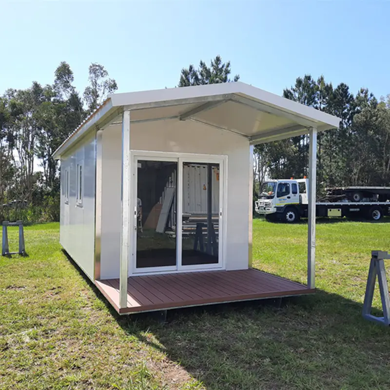 Casa pré-fabricada de contêiner móvel para casa, casa pequena e popular de alta qualidade, personalizada de fábrica, natural e contemporânea