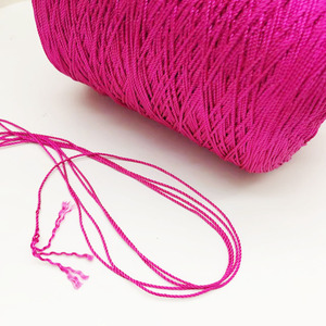 Colorful Round Cord <strong>String</strong> Cords Polyester High Tenacity Thread 1mm 1.5mm 2mm 3mm Braided Nylon Thread <strong>String</strong> - Product Image 2