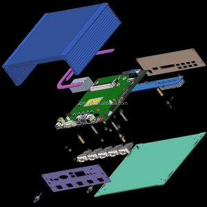小型PC 5COM HD-MI VGA産業用PC 2LAN GPIO USB産業用マイクロコンピューター - Product Image 4