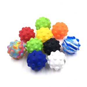Personalized 3D Pop Stress Ball Silicone Fidget <strong>Toy</strong> with Silk Printing Logo Educational Push It Ball for <strong>USA</strong> Market - Product Image 3
