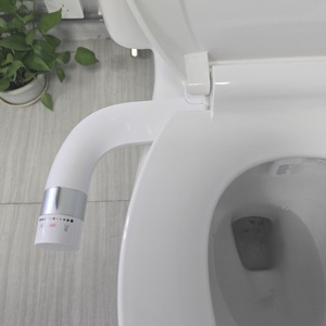 超スリムビデトデュアルモードと圧力制御付きトイレ用ビデトアタッチメントの取り付けが簡単 - Product Image 4