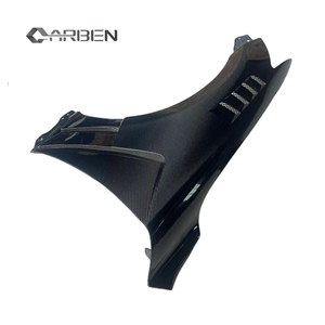 Bộ body kit chắn bùn trước bằng sợi carbon mới cho IS200t IS250 <span class=keywords><strong>IS300</strong></span> IS350, kiểu lỗ thoáng khí nâng cấp, lắp đặt dễ dàng bằng bu lông, năm 2013-2019 - Product Image 5