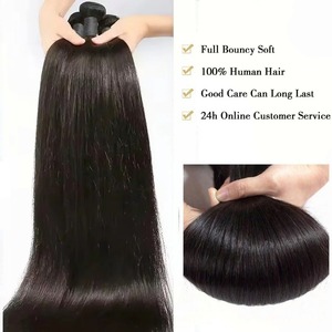 Kemik düz insan saçı demetleri 30 32 inç vietnamca ham 3 4 paket fiyatları 100% orijinal Remy saç dokuma uzantıları toplu - Product Image 3