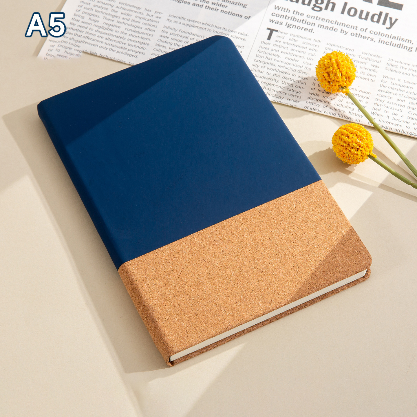 Blue notebook