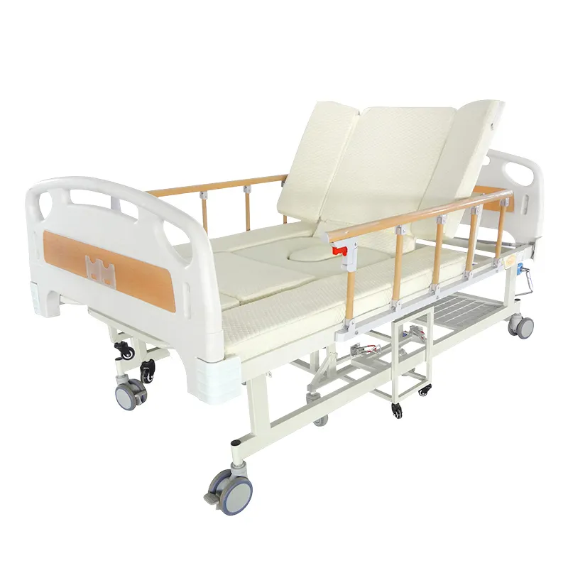 2022 New Design Home Care 2 Function Nursing Bed Manual Nursing Bed