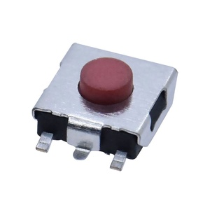 6x6x3.1mm 5 Pin pulsante rosso SMD Micro tattice interruttore a pulsante 6*6*6*3.1mm momentaneo interruttore per il controllo del dispositivo
