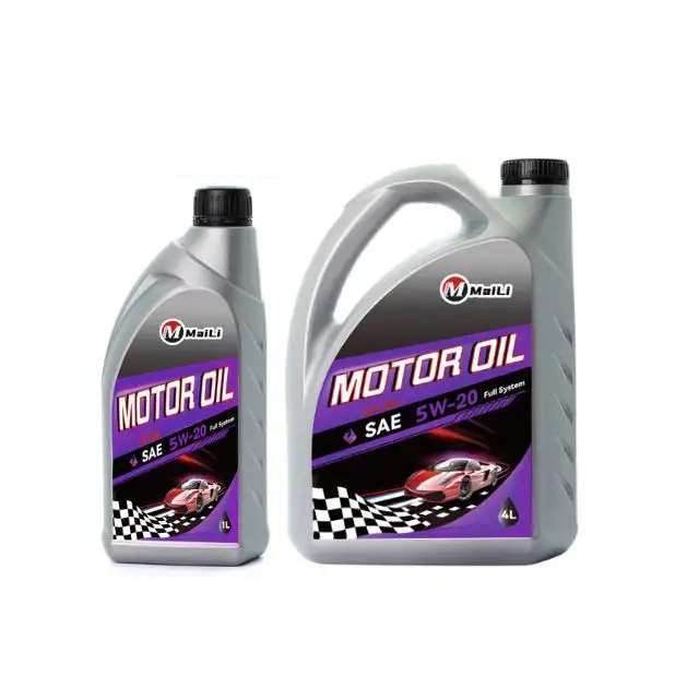 China Manufacturer Wholesale Engine Motor lubricant Oil For Car SAE 5W20