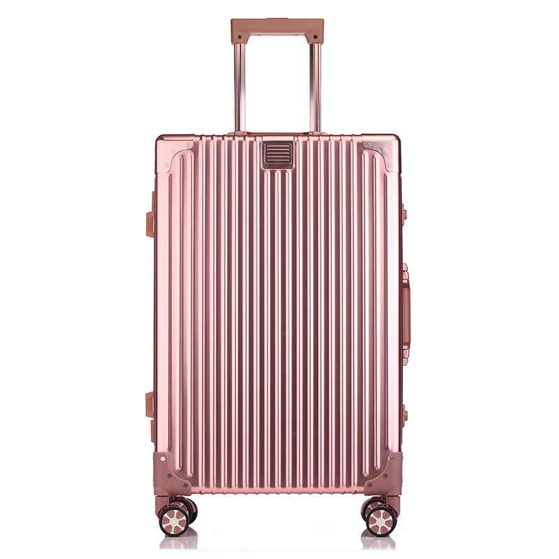 Modèle tout en aluminium à angle droit en or rose