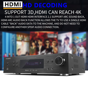 5.1ホームシアターデコード電源アンプデジタルDSPプロフェッショナルオーディオアンプオーディオ処理受信機 - Product Image 3