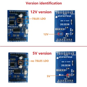 IR13C08 8CH DC 5V 12V Multi-funzione IR modulo telecomando a infrarossi ritardo ricevitore autobloccante Decoder per relè - Product Image 6