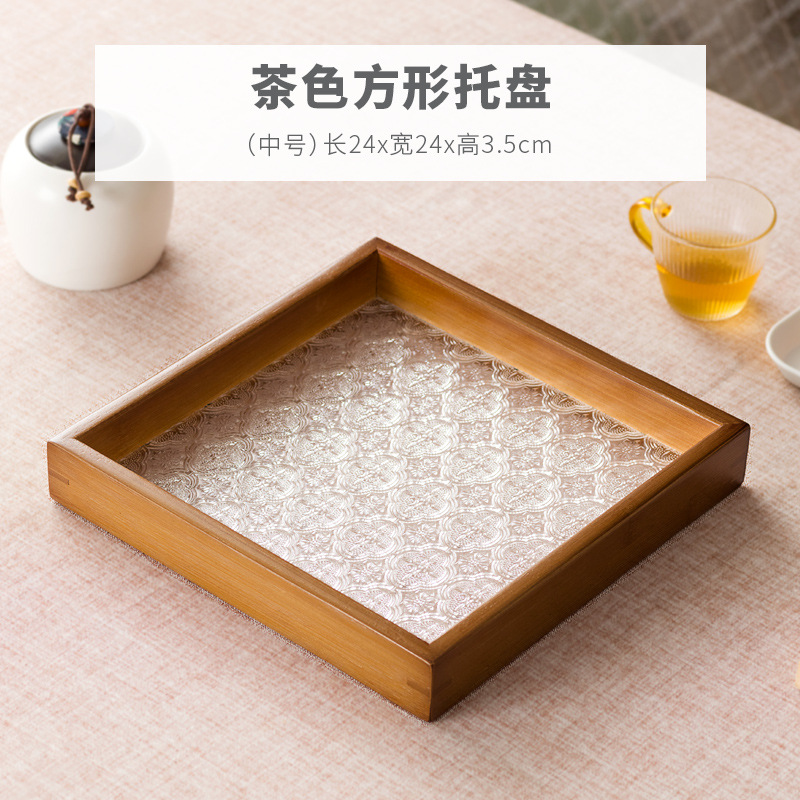 Carré marron taille moyenne 24*24