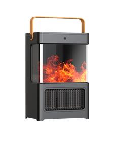 Nuevo modelo de chimenea doméstica con calentador de llama dinámica simulada que se puede encender y calentar inmediatamente - Product Image 4