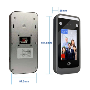 Control de Acceso, reconocimiento facial, código QR, control de acceso y tiempo de asistencia