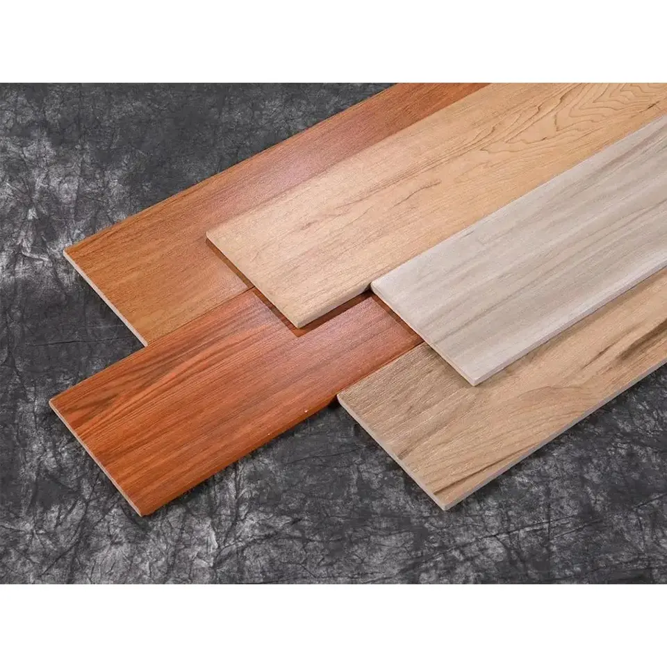 150x800 piastrelle per pavimenti in ceramica smaltata in ceramica rustica venatura del legno