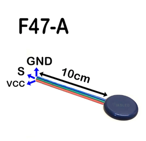 Arduino 3.3-24V F47-A容量性タッチスイッチモジュールArduinoセンサータッチバルクヘッドタッチ用誘導近接センサースイッチ - Product Image 2