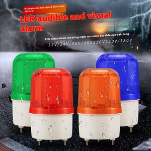 Elektronik çit Alarm ses işık uyarı IP/TCP ağ 12V pil gücü ABS/Metal IP65 LTE-1101J ekipmanları Alarm ışığı - Product Image 3