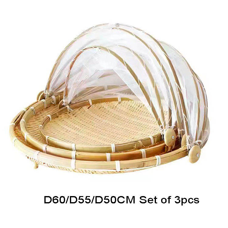 Ensemble de 3 pièces rondes D50/D55/D60CM (Type C)