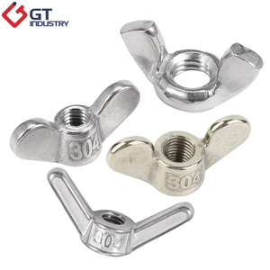 Nhiều DIN 315 Carbon thép đen vàng kẽm lưỡi vuông bướm cánh hạt DIN 314 tròn cánh hạt - Product Image 2