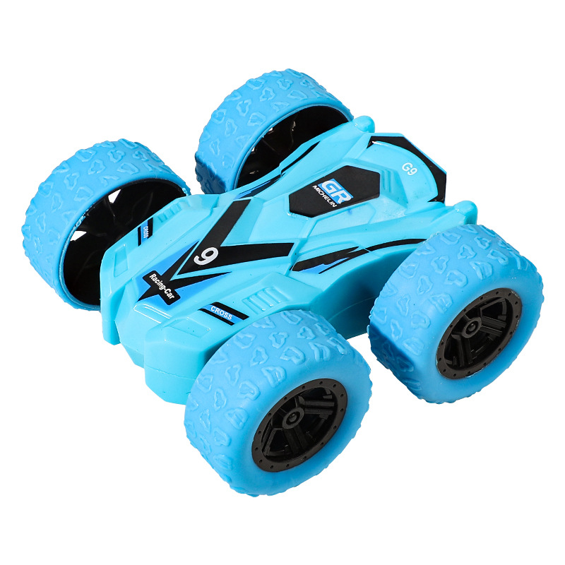 Voiture à inertie à basculement bidirectionnel - Bleu