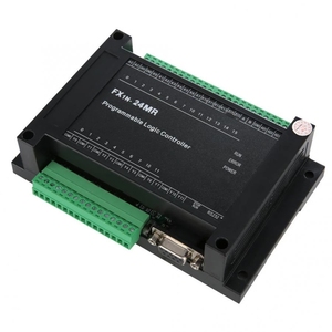 Controlador lógico programable de FX1N-24MR, herramienta de diagnóstico ndustrial, 14 Input 10 Output 2 hanhannel 100k ululse ututput