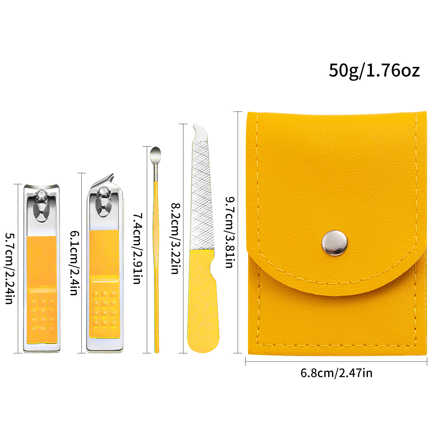 Ensemble quatre pièces jaune