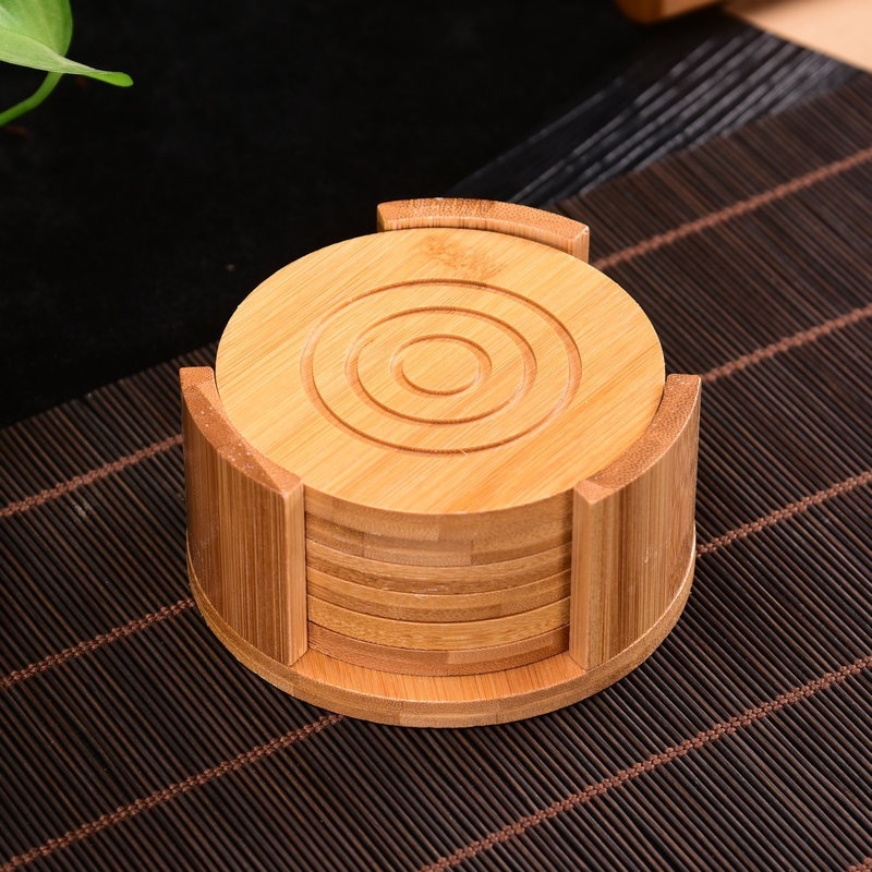 Grand ensemble de porte-gobelets ronds