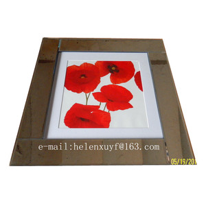 Khung Gương bạc với hình ảnh nghệ thuật long lanh <span class=keywords><strong>55x55</strong></span> cm Khung gương vát - Product Image 2