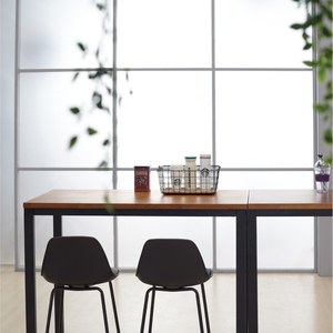 Korean Adjustable <strong>Height</strong> Bar <strong>Table</strong> for Cafe &amp; Home Stainless Steel Frame <strong>Counter</strong> <strong>Table</strong> Made in Korea - Product Image 5
