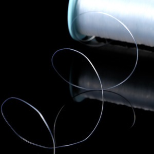 SOJI, venta al por mayor, Rollo grande, 0,2mm-1mm, nailon transparente, línea de pesca de alta resistencia, cadena de abalorios de cristal no elástica - Product Image 3