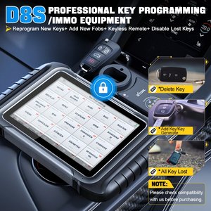 XTOOL D 8S è aggiornato di XTOOL D 8, strumenti di Scanner diagnostici per auto Automotivo codifica ECU chiave di programmazione 38 servizi Topplogy Map