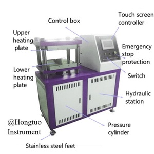 Plastic Rubber <strong>Testing</strong> Equipment <strong>Servo</strong> <strong>Control</strong> High Precision Rubber Vulcanizer Lab Platen Vulcanizing Press <strong>Machine</strong> - Product Image 4