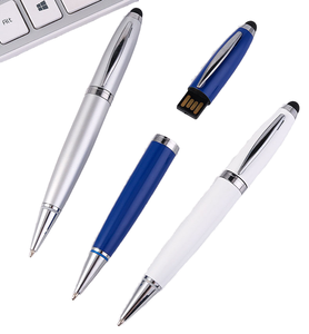 定制8GB金属u盘笔形u盘2.0接口各种容量款式u盘礼品 - Product Image 1
