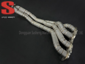 Honda tip R FD2 için ısı koruyucu ile fabrika egzoz başlığı ve EK EP EG - Product Image 3