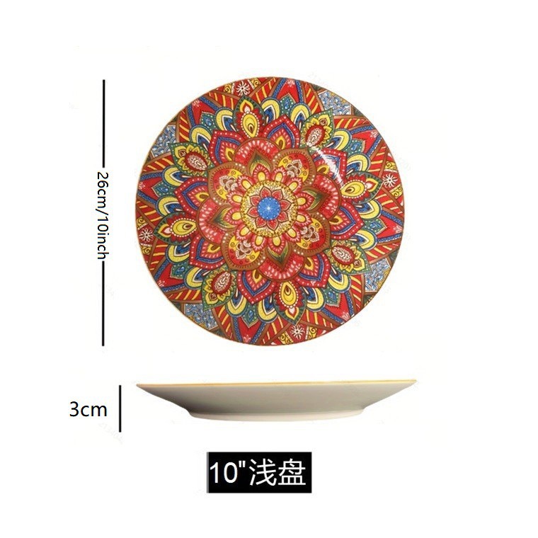 plaque de 10''