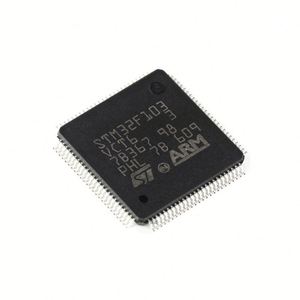 Chip MCU IC Online a basso costo 32BIT 256KB FLASH 100LQFP circuito integrato elettronico ST microcontrollore programmazione STM32F103VCT6
