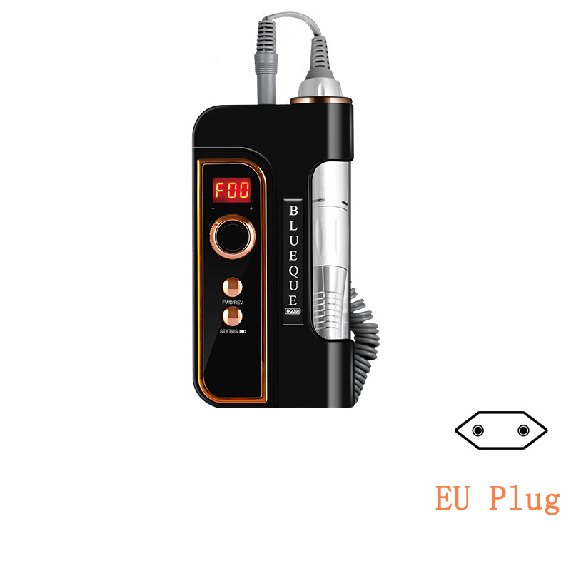 Black EU Plug