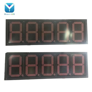 8-Zoll-<span class=keywords><strong>4</strong></span>-stellige <span class=keywords><strong>7</strong></span>-<span class=keywords><strong>Segment</strong></span>-<span class=keywords><strong>LED</strong></span>-Anzeige für Tankstellen-Preis schilder - Product Image 5