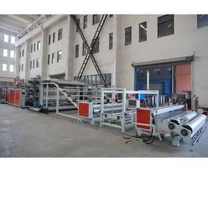 Kendinden yapışkanlı/anti-yapıştırıcı özellikleri ile PE HDPE LDPE için özelleştirilebilir 3300mm yüksek yeni polimer su geçirmez levha üretim hattı - Product Image 5
