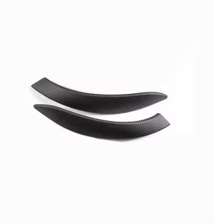 1 Pair Matt Carbon Cover