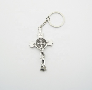 Özel yapmak Metal İsa çapraz dini anahtarlık anahtarlık - Product Image 3