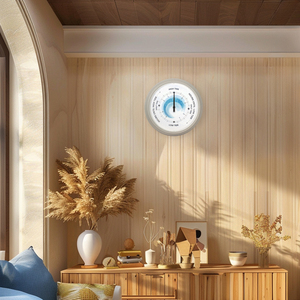Küsten-Design Gezeitenuhr Großhandel Surfen Hotel Wanddekor Gezeitenuhr Vater Geschenke 14 Zoll Kunststoff-Surfen Gezeitenuhren