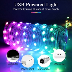 10M USB Smart LED Fairy <strong>String</strong> <strong>Lights</strong> Christmas Smart Fairy <strong>String</strong> <strong>Light</strong> 100 LED Fairy <strong>String</strong> <strong>Lights</strong> With USB <strong>Remote</strong> Control - Product Image 4