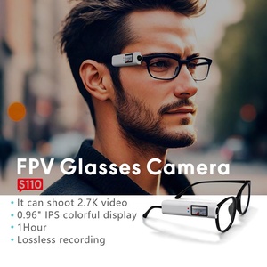 Portable <strong>S110</strong> FPV Wide Angle 110&deg; 12MP WIFI HD Video Cliped Onto Glasses Mini Action <strong>Camera</strong> with and Video <strong>Camera</strong> for Vlogging - Product Image 2