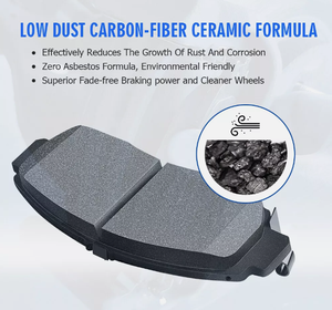 Para carros pastillas de freno tras Para cho xe Jeep Grand Cherokee 4.0 1999 2004 7661-d791 - Product Image 2